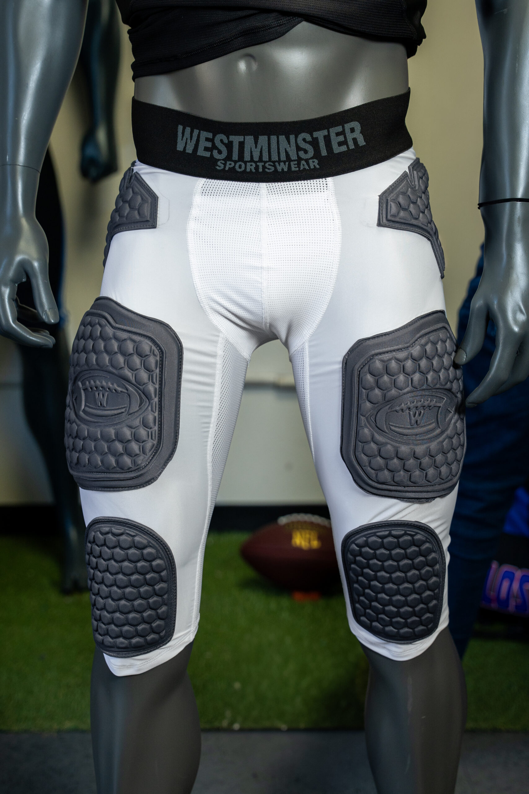 7 Pad Girdles Pants available in black & white - Image 3