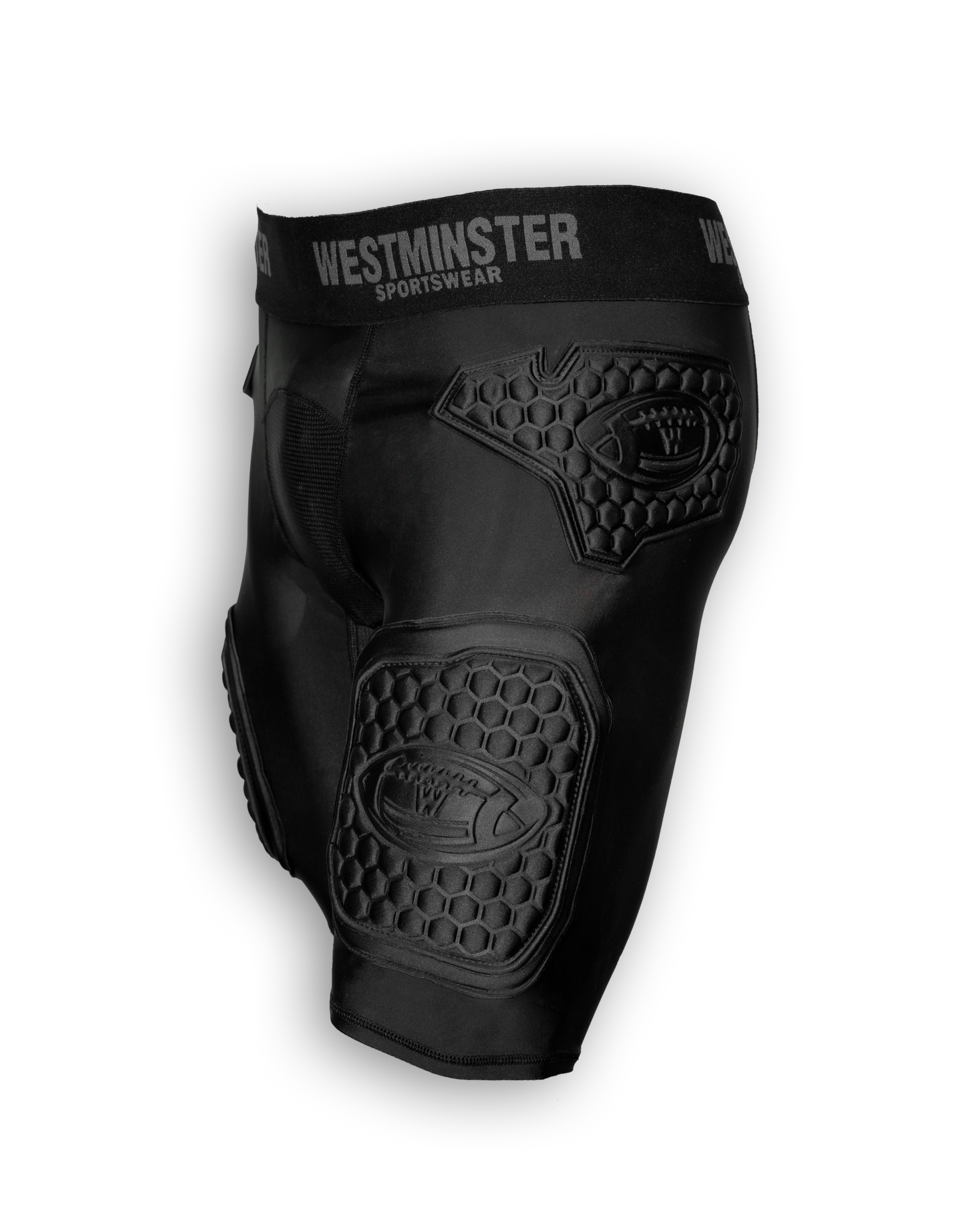 5 Pad Girdles Pants available in black & white - Image 2